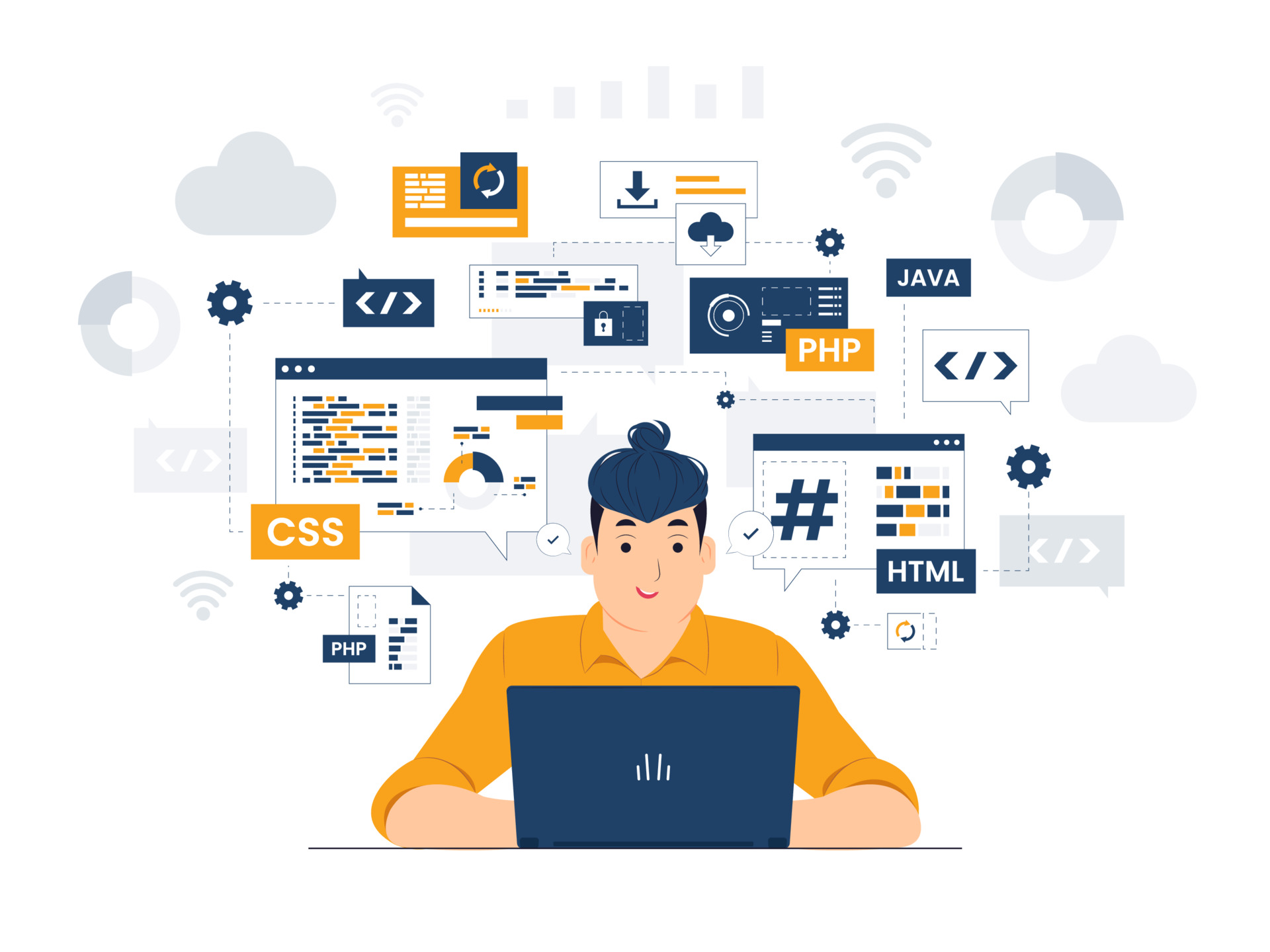 Web application development