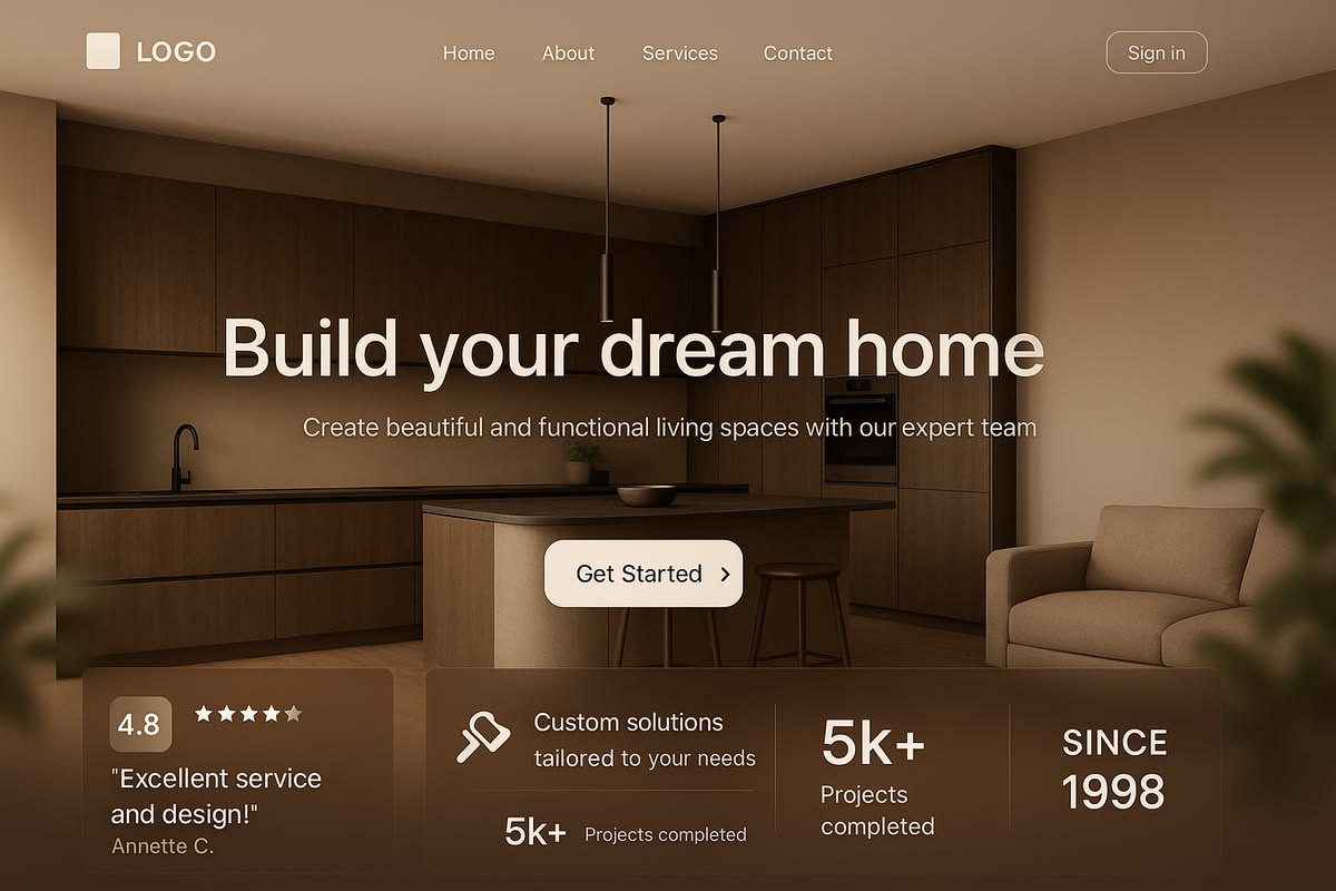 Realestate landing page agency Dubai