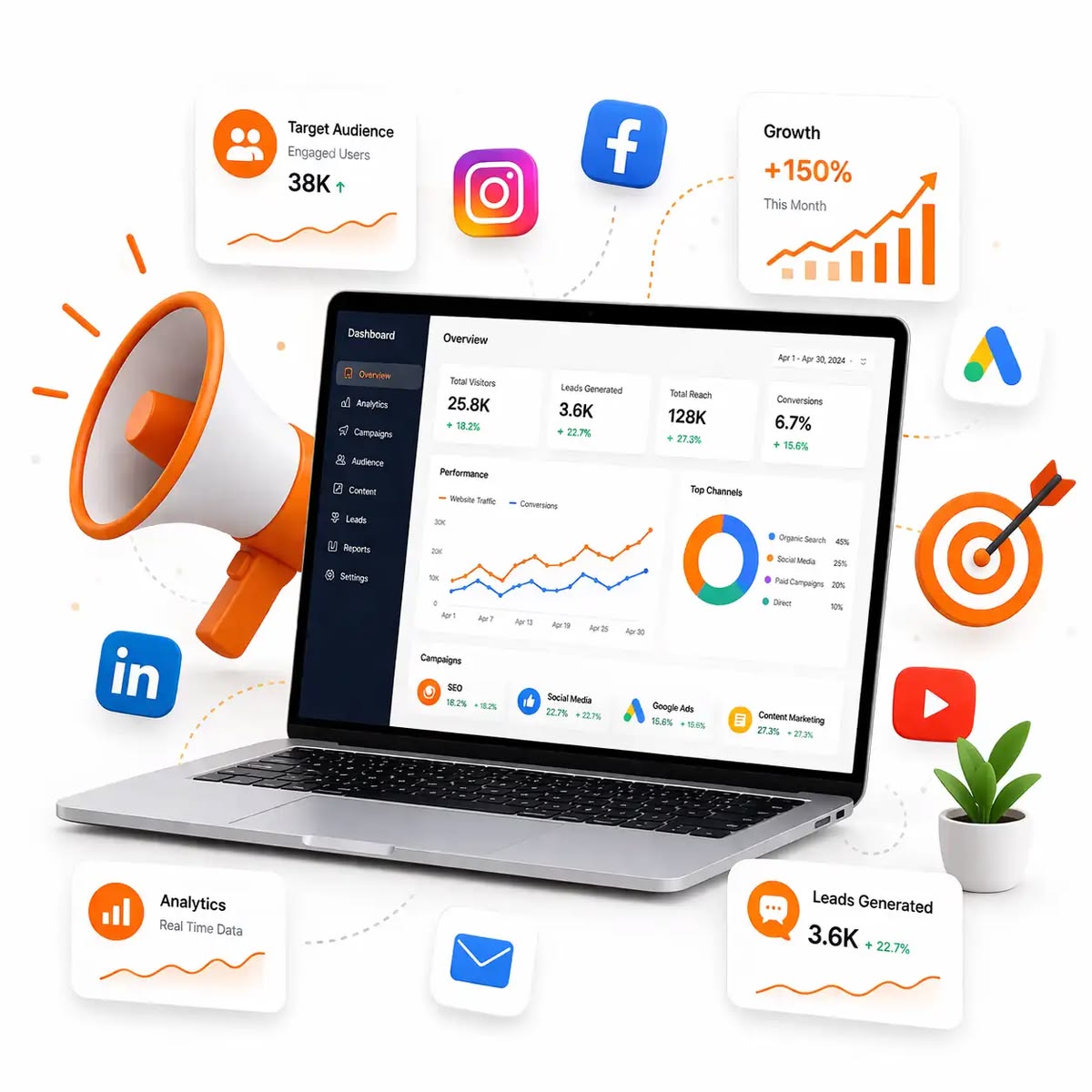 Property social media advertising Dubai
