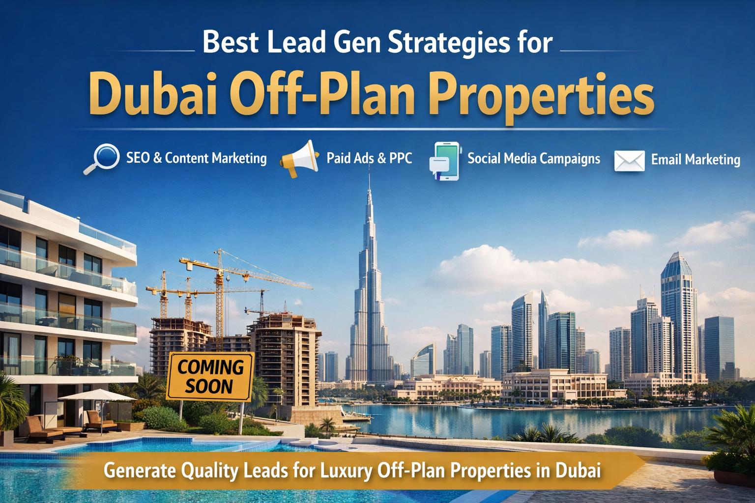 Best Lead Gen Strategies for Dubai Off-Plan Properties