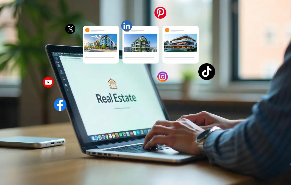 Real estate development social media marketing