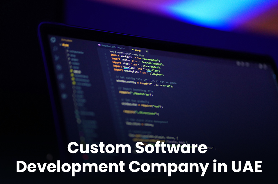 Custom software development UAE