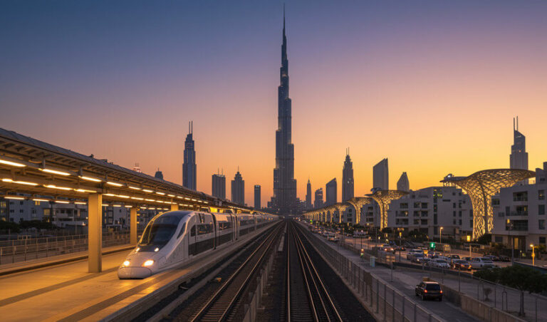 Real Estate Growth Along Etihad Rail in the UAE