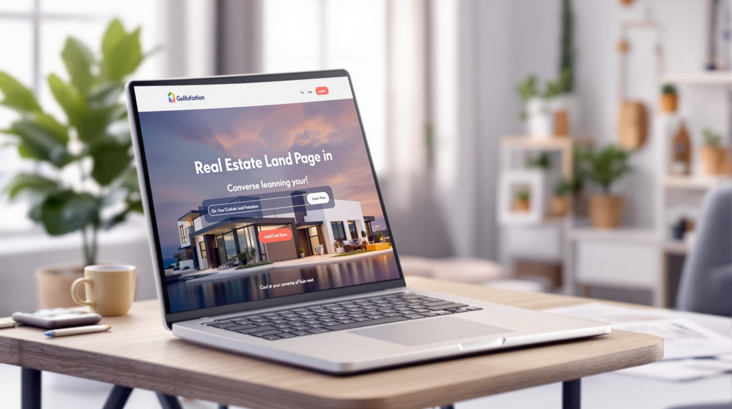 Distress deal landing pages creation